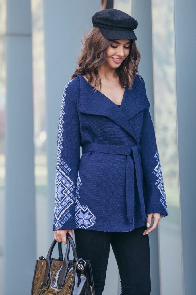 Кардиган "Вікторія" (темно-синій)