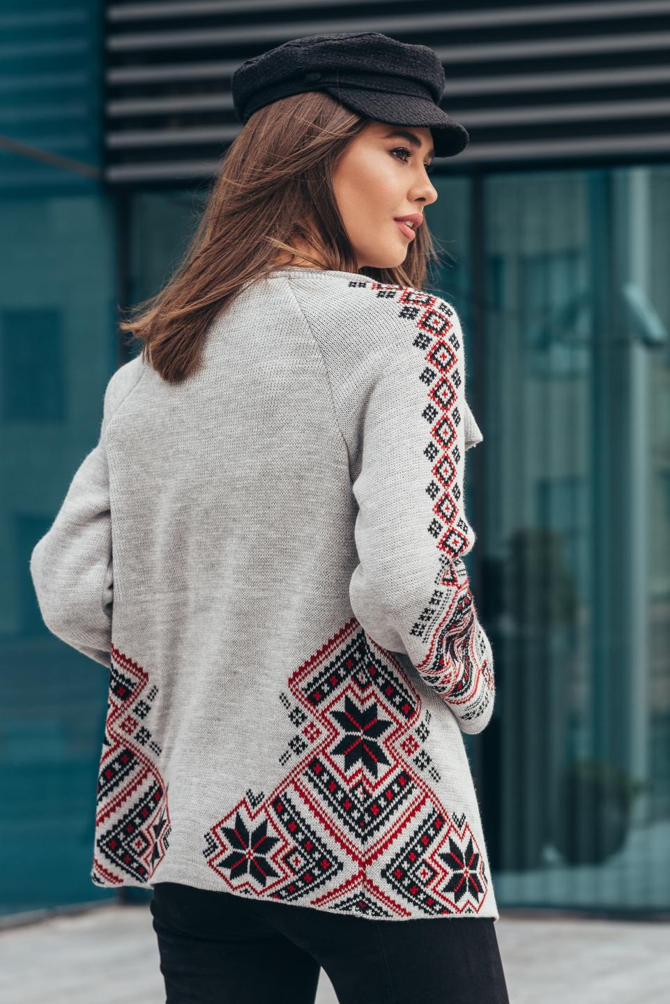 Кардиган “Вікторія” (сірий) hover image