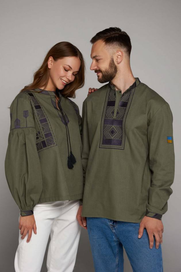 Парний комплект Класичний (хакі)