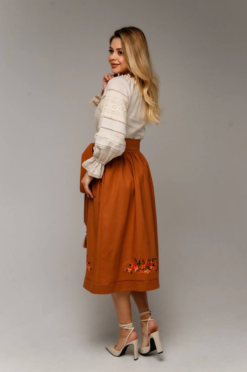 Сукня Купава (гірчична)