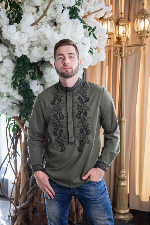 Вишиванка Міць (хакі)