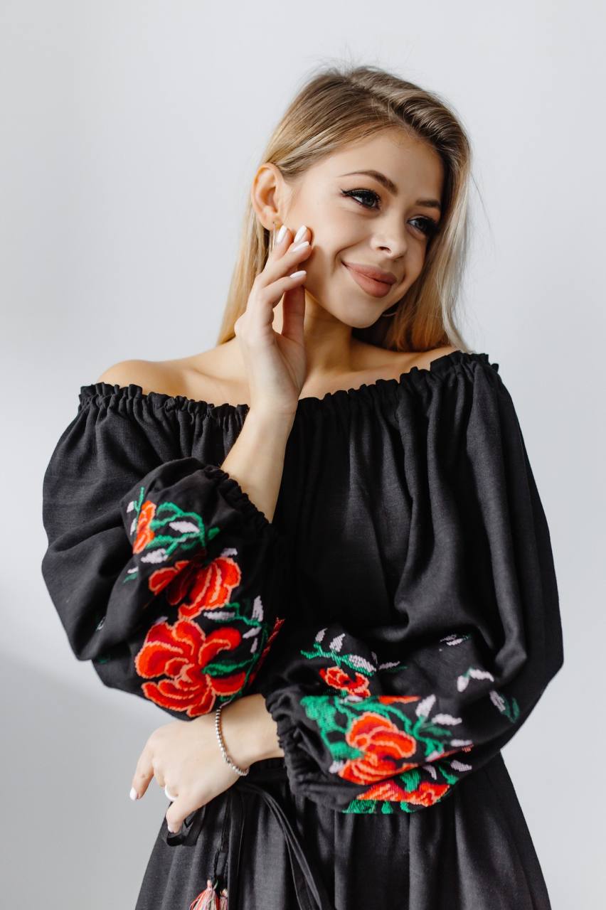 Жіноча сукня Чарівність (чорна)