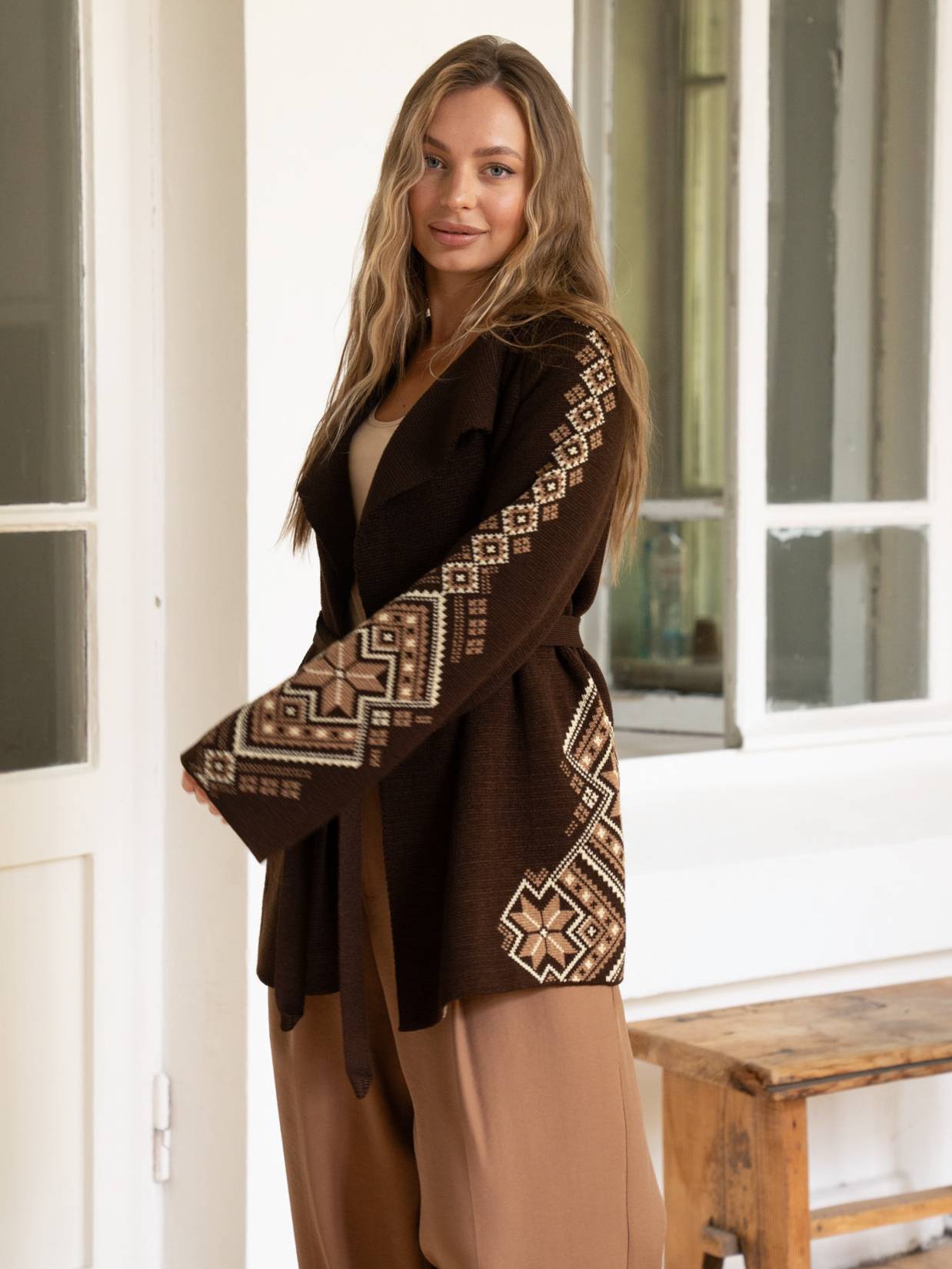 Кардиган “Вікторія” (шоколадний)