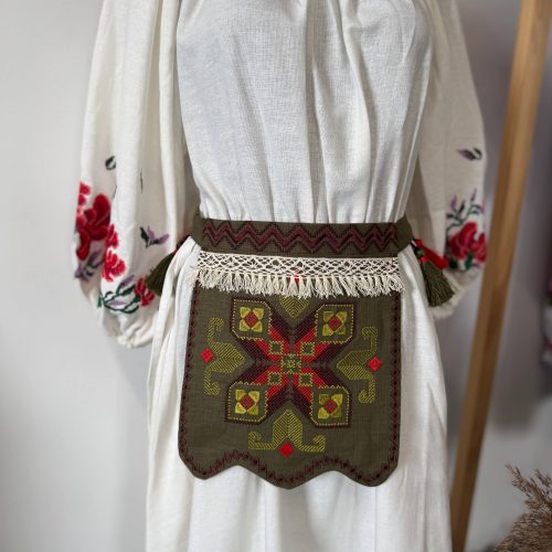 Вишита ладунка Ладниця (хакі)