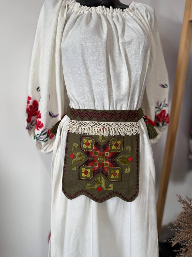 Вишита ладунка Ладниця (хакі)