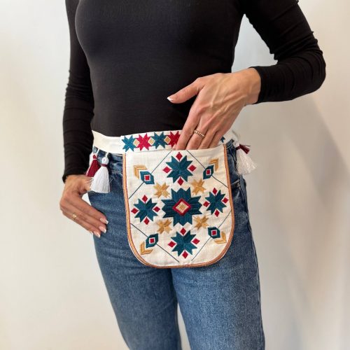 Вишита ладунка Зірка(беж)