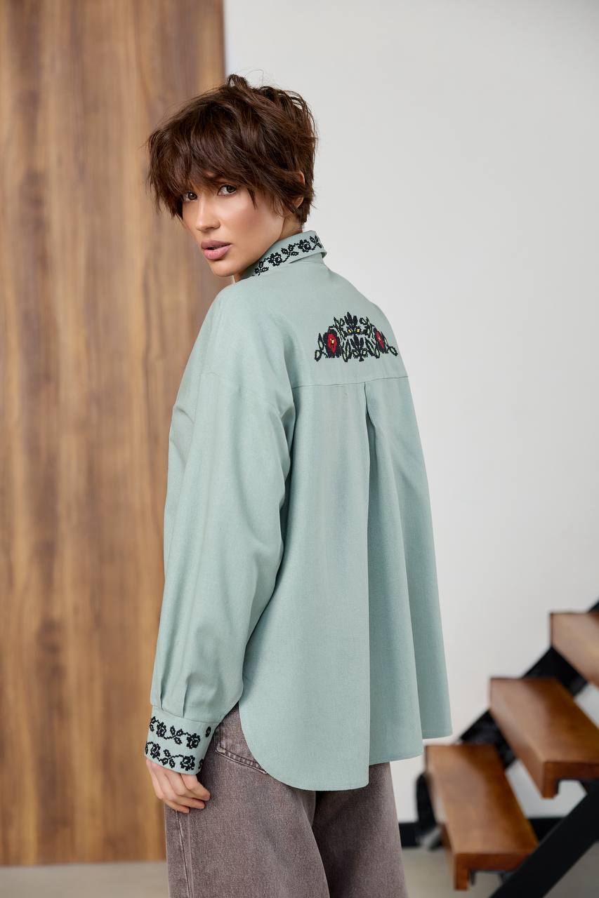 Жіноча вишиванка Трембіта (полин)