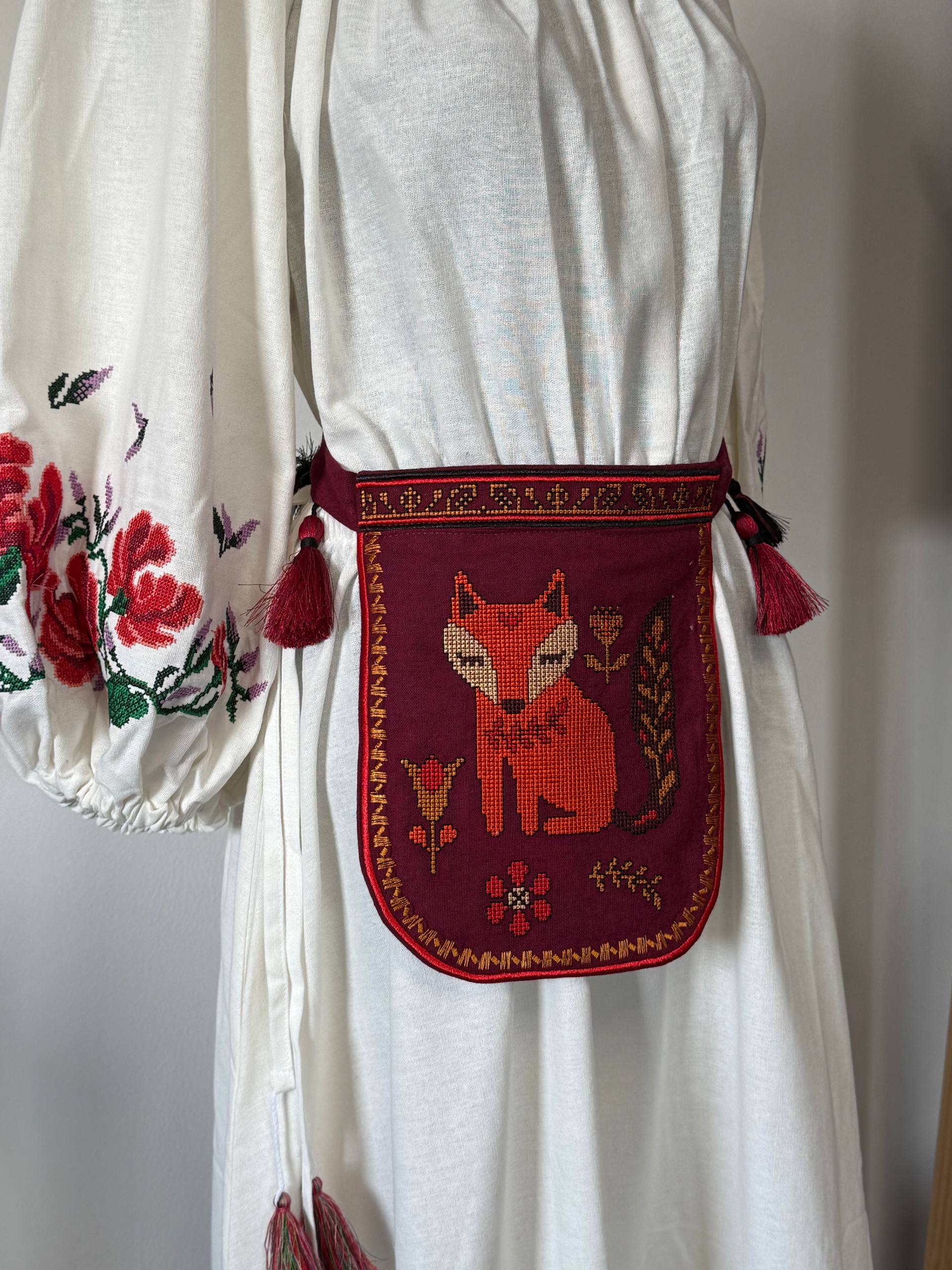 Ладунка Лисичка  (бордо) hover image