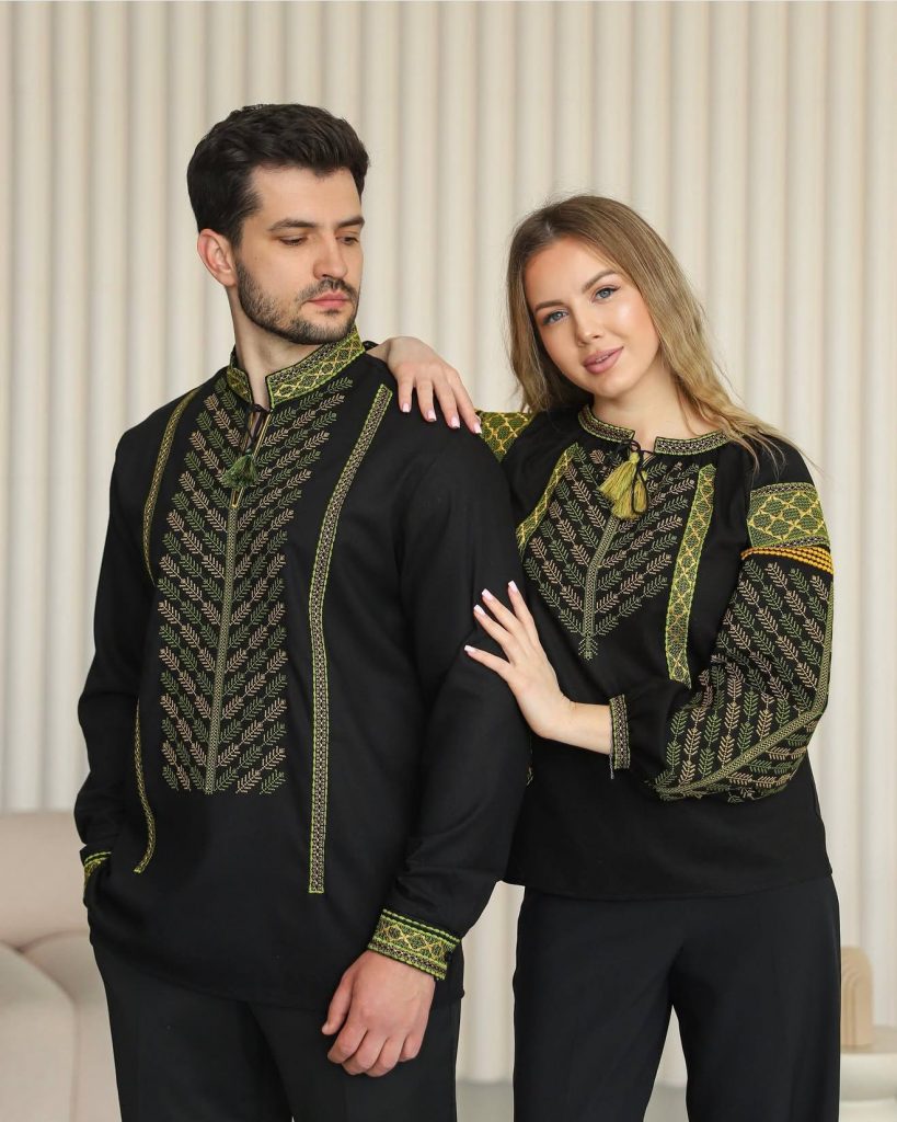 Парний комплект Анісій та Анісія (чорний)